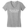drunk guy costume Women's V-Neck T-Shirt