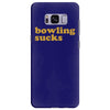 bowling sucks bowl team league club funny geek nerd sport pin tee shir Samsung Galaxy S8 Plus