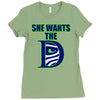 she wants the d seattle Ladies Fitted T-Shirt