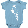 ian brown the stone roses indie music god Baby Bodysuit