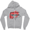 Music Zipper Hoodie
