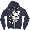 no sympathy for the devil Zipper Hoodie