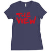 the view Ladies Fitted T-Shirt