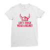 lifes tough Ladies Fitted T-Shirt