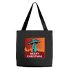 i want to believe santa parody Tote Bags