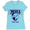 'merica Ladies Fitted T-Shirt