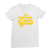 dont worry Ladies Fitted T-Shirt