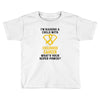 I'm Raising A Child With Childhood Cancer What's Your Super Power Toddler T-shirt