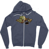 r'lyeh sashimi Zipper Hoodie
