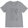 thrones wolf V-Neck Tee