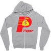 paper Zipper Hoodie