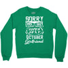 This Guy Is Taken By A Super Sexy October Girlfriend Crewneck Sweatshirt