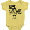 ride the wave california Baby Onesie