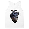 galaxy heart Tank Top