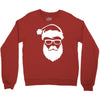 santa hipster Crewneck Sweatshirt