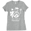 the lunar year of rooster Ladies Fitted T-Shirt