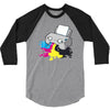 printer 3/4 Sleeve Shirt