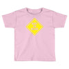 baby on board bumper sticker decal safety cute funny Toddler T-shirt