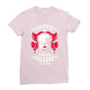 pennywise clown college Ladies Fitted T-Shirt