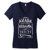avada kedavra bitch Women's V-Neck T-Shirt