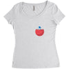 Mars and Astronaut Women's Triblend Scoop T-shirt