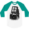 rocket cats 3/4 Sleeve Shirt