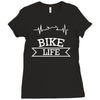 bike life Ladies Fitted T-Shirt