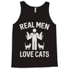 real men love cats (2) Tank Top