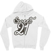 sweet 21 twenty Zipper Hoodie