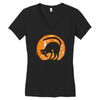 happy halloween Women's V-Neck T-Shirt