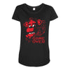 five nights at freddy's pizzeria game over Maternity Scoop Neck T-shirt