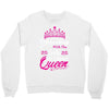Celebrating With the 5th Birthday Queen Crewneck Sweatshirt