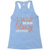 half man , half komodo dragon Racerback Tank
