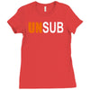 unsub criminal minds us crime tv series unknown subject unisex Ladies Fitted T-Shirt