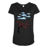 Tree Of Love Maternity Scoop Neck T-shirt