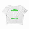 tyler durden will save us all fight club anarchist Crop Top