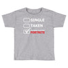 too busy playing fortnite White Logo Toddler T-shirt