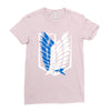 wings of freedom Ladies Fitted T-Shirt