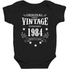 original parts vintage established 1984 perfectly aged Baby Bodysuit