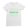 Vegan Af Ladies Fitted T-Shirt