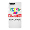 legends are born november iPhone 7 Plus Case