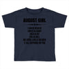 Super August Girl Toddler T-shirt