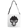 mean monkey Adjustable Strap Totes