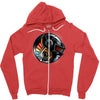 daft yin yang Zipper Hoodie