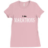 i do marathons Ladies Fitted T-Shirt