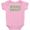wicked smaht funny Baby Onesie
