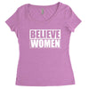 Believe Women Women's Triblend Scoop T-shirt