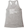 kiedes flea frusciante smith Racerback Tank