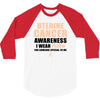 Uterine Cancer Awareness I Wear Peach For Some Special To Me 3/4 Sleeve Shirt