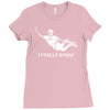 totally board skateboard Ladies Fitted T-Shirt